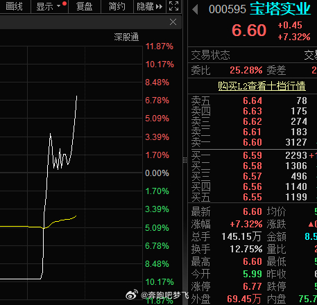 宝塔实业股票最新消息及观点论述